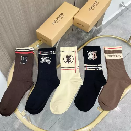 Burberry Socks #1365546 $29.00 USD, Wholesale Replica Burberry Socks