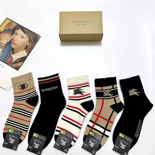 Burberry Socks #1365553 $27.00 USD, Wholesale Replica Burberry Socks