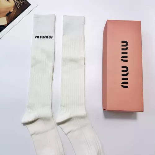 MIU MIU Socks #1365566 $29.00 USD, Wholesale Replica MIU MIU Socks