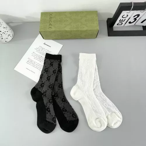 Gucci Socks For Women #1365576 $25.00 USD, Wholesale Replica Gucci Socks