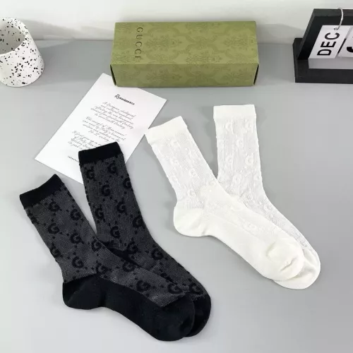 Replica Gucci Socks For Women #1365576 $25.00 USD for Wholesale