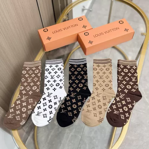 Louis Vuitton LV Socks #1365584 $27.00 USD, Wholesale Replica Louis Vuitton LV Socks