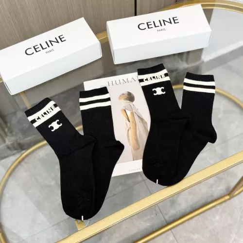 Celine Socks #1365587 $25.00 USD, Wholesale Replica Celine Socks