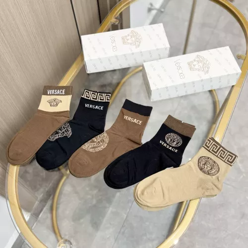 Versace Socks For Men #1365592 $25.00 USD, Wholesale Replica Versace Socks