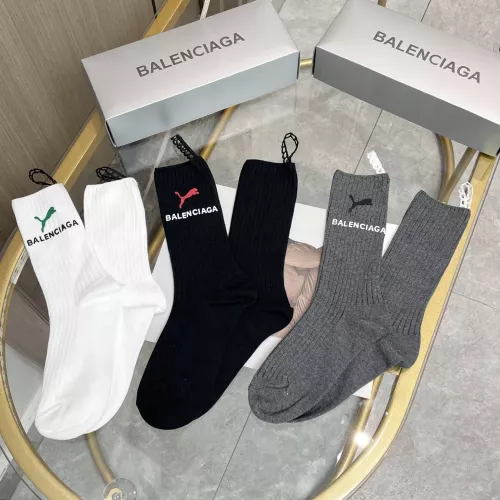 Balenciaga Socks #1365595 $34.00 USD, Wholesale Replica Balenciaga Socks