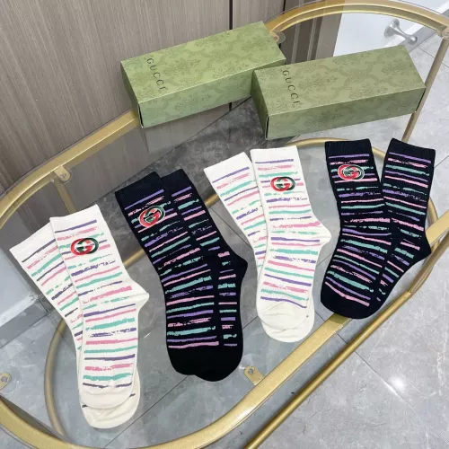 Gucci Socks #1365596 $36.00 USD, Wholesale Replica Gucci Socks