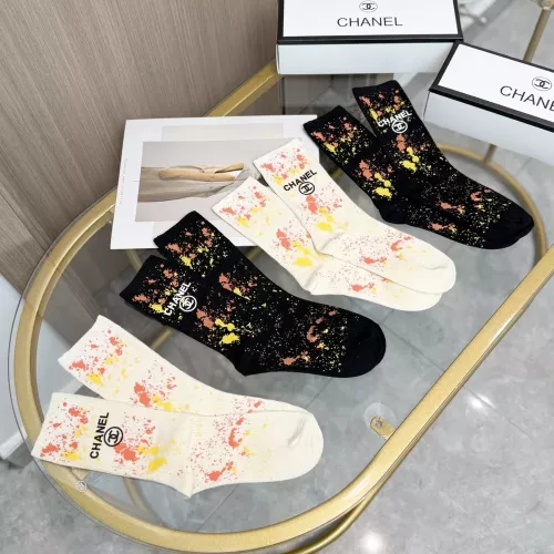 Replica Chanel Socks #1365597 $38.00 USD for Wholesale