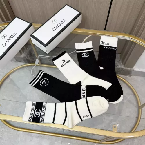 Replica Chanel Socks #1365605 $27.00 USD for Wholesale