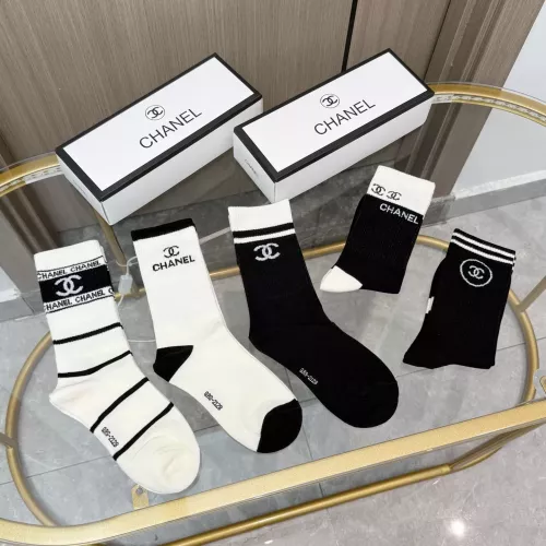 Replica Chanel Socks #1365605 $27.00 USD for Wholesale