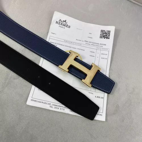 Replica Hermes AAA Quality Belts For Men #1365622 $56.00 USD for Wholesale