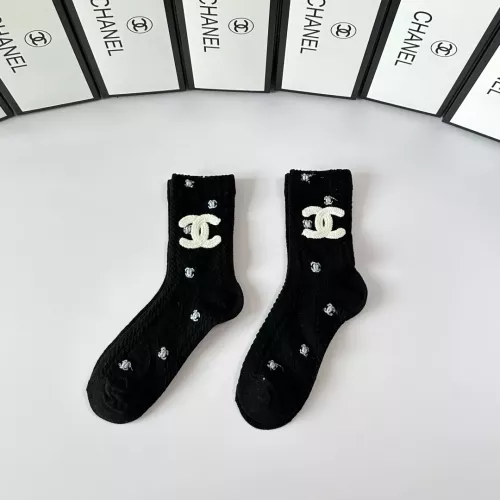 Replica Chanel Socks #1365629 $29.00 USD for Wholesale