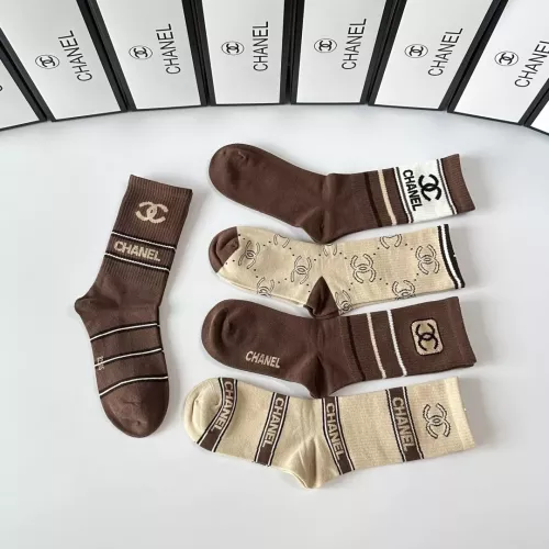 Replica Chanel Socks #1365634 $29.00 USD for Wholesale