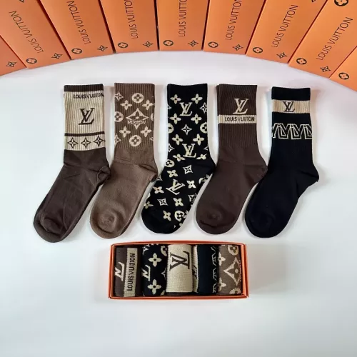 Louis Vuitton LV Socks #1365641 $29.00 USD, Wholesale Replica Louis Vuitton LV Socks