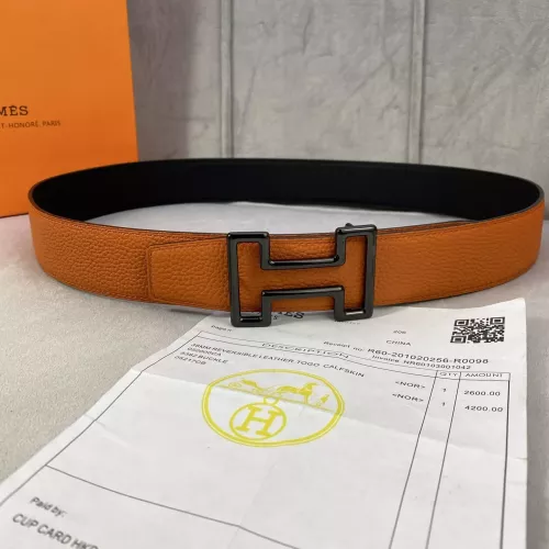 Replica Hermes AAA Quality Belts For Men #1365653 $64.00 USD for Wholesale