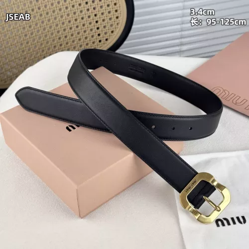 Replica MIU MIU AAA Quality Belts For Unisex #1365738 $48.00 USD for Wholesale