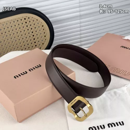Replica MIU MIU AAA Quality Belts For Unisex #1365739 $48.00 USD for Wholesale