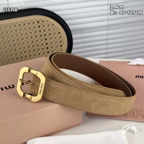Replica MIU MIU AAA Quality Belts For Unisex #1365743 $48.00 USD for Wholesale