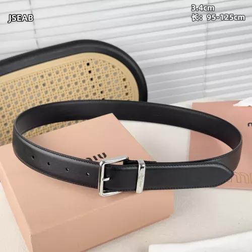 Replica MIU MIU AAA Quality Belts For Unisex #1365748 $48.00 USD for Wholesale