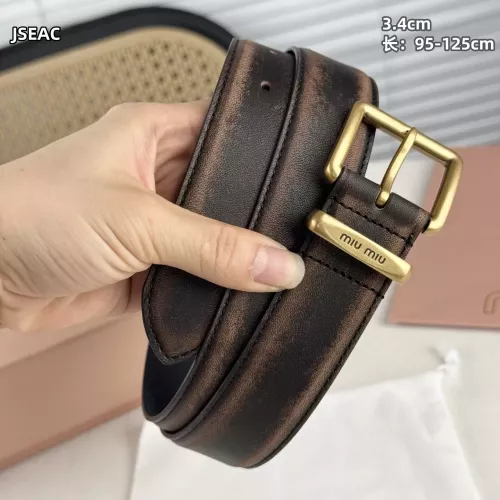 Replica MIU MIU AAA Quality Belts For Unisex #1365761 $52.00 USD for Wholesale