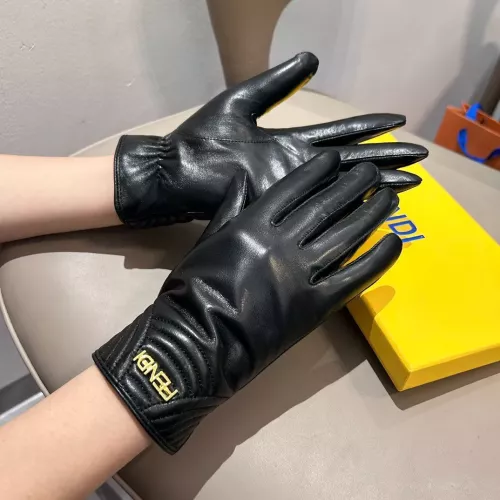 Replica Fendi Gloves For Women #1365784 $52.00 USD for Wholesale