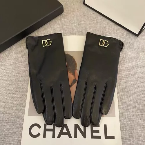 Dolce &amp; Gabbana Gloves For Women #1365810 $45.00 USD, Wholesale Replica Dolce &amp; Gabbana Gloves