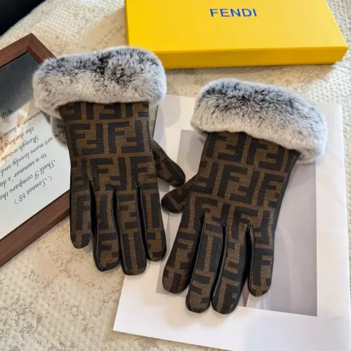 Fendi Gloves For Women #1365835 $42.00 USD, Wholesale Replica Fendi Gloves