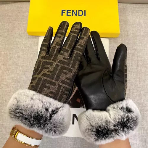 Replica Fendi Gloves #1365848 $48.00 USD for Wholesale