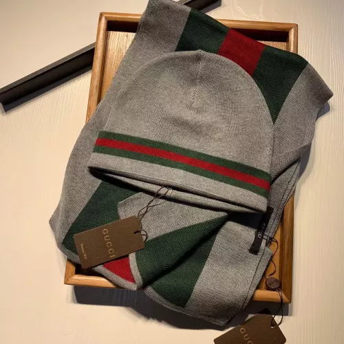 Gucci Hat and Scarf Set #1365915 $48.00 USD, Wholesale Replica Gucci Hat and Scarf and Glove Set