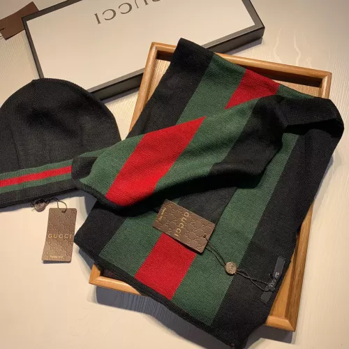 Replica Gucci Hat and Scarf Set #1365916 $48.00 USD for Wholesale