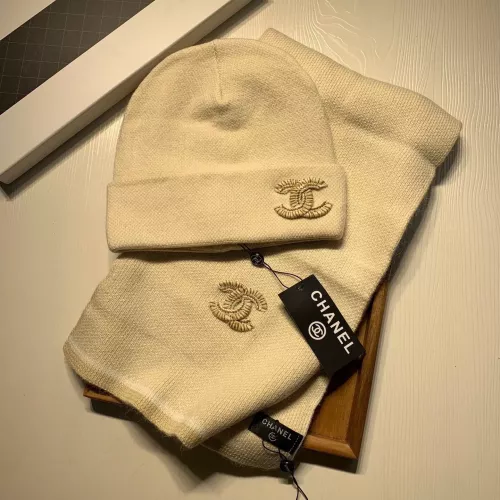 Replica Chanel Hat and Scarf Set #1365917 $52.00 USD for Wholesale
