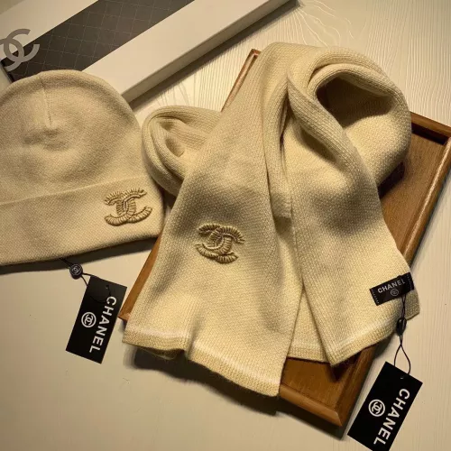 Replica Chanel Hat and Scarf Set #1365917 $52.00 USD for Wholesale