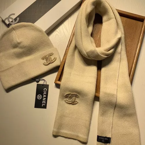 Replica Chanel Hat and Scarf Set #1365917 $52.00 USD for Wholesale