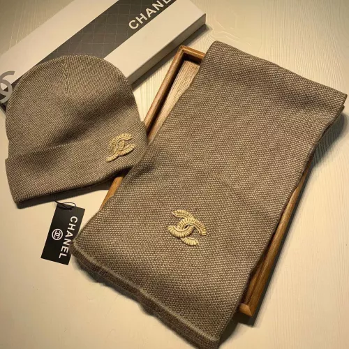 Chanel Hat and Scarf Set #1365918 $52.00 USD, Wholesale Replica Chanel Hat and Scarf and Glove Set
