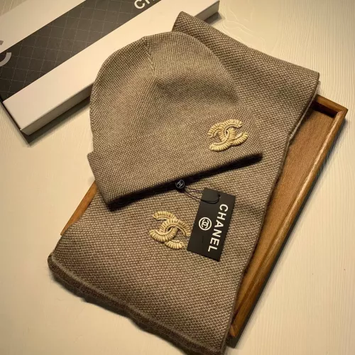 Replica Chanel Hat and Scarf Set #1365918 $52.00 USD for Wholesale