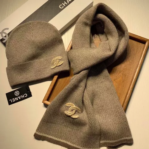 Replica Chanel Hat and Scarf Set #1365918 $52.00 USD for Wholesale
