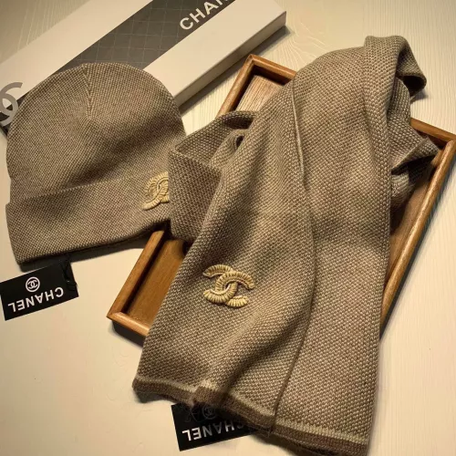 Replica Chanel Hat and Scarf Set #1365918 $52.00 USD for Wholesale