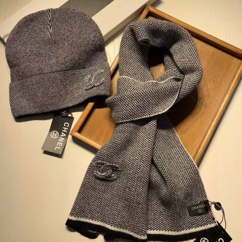 Replica Chanel Hat and Scarf Set #1365919 $52.00 USD for Wholesale