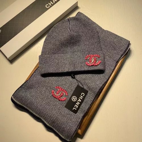 Replica Chanel Hat and Scarf Set #1365920 $52.00 USD for Wholesale