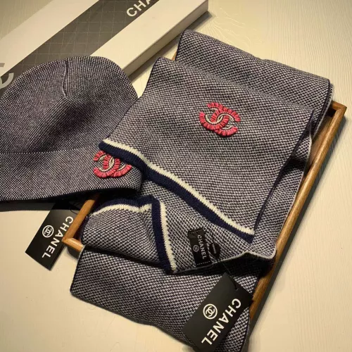 Replica Chanel Hat and Scarf Set #1365920 $52.00 USD for Wholesale