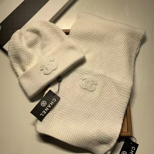 Chanel Hat and Scarf Set #1365932 $52.00 USD, Wholesale Replica Chanel Hat and Scarf and Glove Set