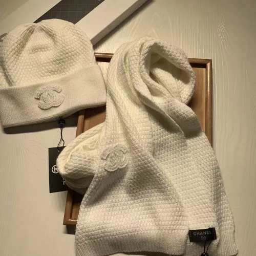 Replica Chanel Hat and Scarf Set #1365932 $52.00 USD for Wholesale