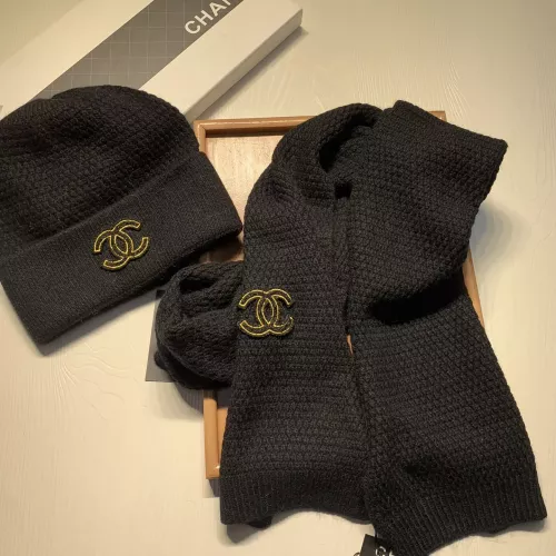 Replica Chanel Hat and Scarf Set #1365933 $52.00 USD for Wholesale