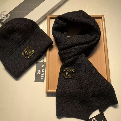 Replica Chanel Hat and Scarf Set #1365933 $52.00 USD for Wholesale