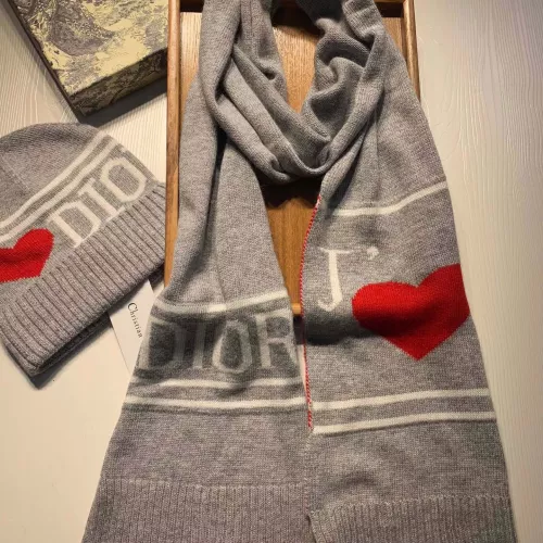 Christian Dior Hat and Scarf Set #1365934 $52.00 USD, Wholesale Replica Christian Dior Hat and Scarf and Glove Set