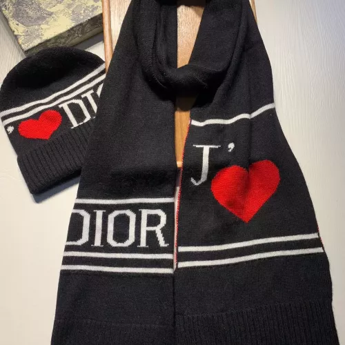 Christian Dior Hat and Scarf Set #1365935 $52.00 USD, Wholesale Replica Christian Dior Hat and Scarf and Glove Set