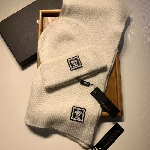 Versace Hat and Scarf Set #1365936 $52.00 USD, Wholesale Replica Versace Hat and Scarf and Glove Set