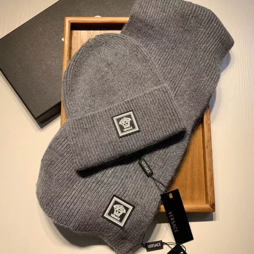 Versace Hat and Scarf Set #1365938 $52.00 USD, Wholesale Replica Versace Hat and Scarf and Glove Set