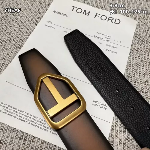 Replica Tom Ford AAA Quality Belts For Men #1366029 $64.00 USD for Wholesale