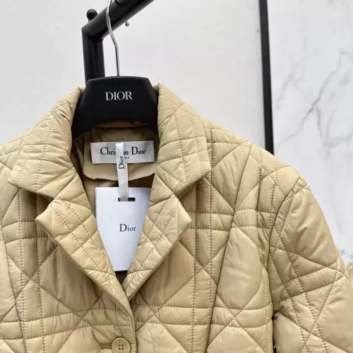 Replica Christian Dior Down Feather Coat Long Sleeved For Women #1366327 $135.00 USD for Wholesale