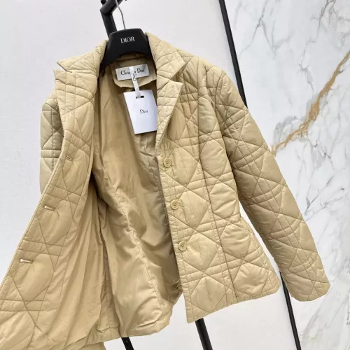 Replica Christian Dior Down Feather Coat Long Sleeved For Women #1366327 $135.00 USD for Wholesale